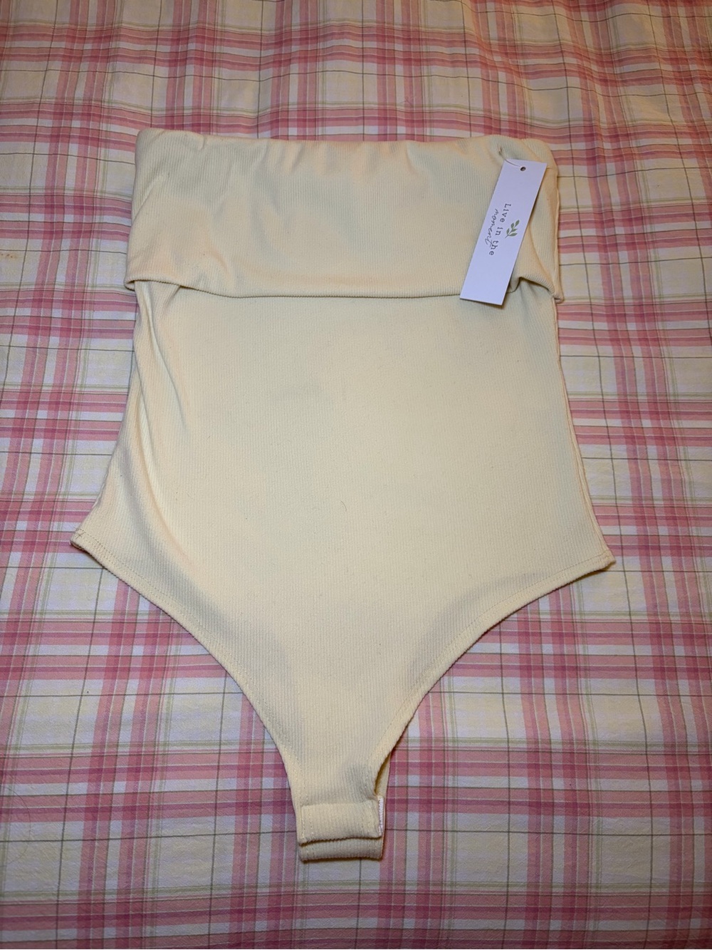 Yellow NWT Ribbed Bodysuit